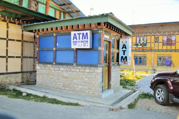 Bank of Bhutan ATM- Teem Travel Bhutan